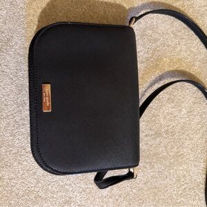 Kate Spade Black Leather Crossbody